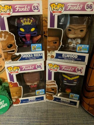 Funko Fundays 2019 Box of Fun Plus extra POP,  map,  lei and more SDCC 2019 2