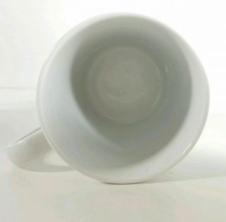 Ralph Lauren Polo Player Pony Horse Coffee Mug Cup White Blue 11 oz tea 3