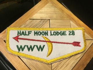 Half Moon Lodge 28 F1 Ff First Flap