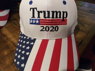Donald Trump 2020 Hat Black Usa Flag Make America Great Again Cap