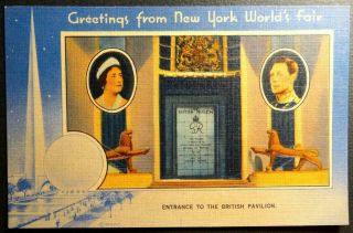 Postcard York World 