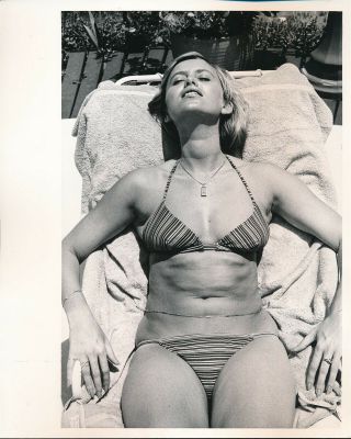 Susan George 1960s 8 X 10 Sexy Cheesecake Bikini Press Photo Vv