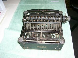 1917 folding portable antique Corona No.  3 typewriter 7