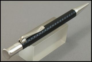 Graf Von Faber - Castell Guilloche Cisele Black Ballpoint Pen