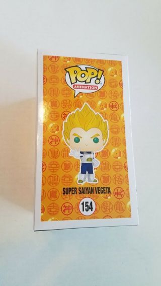 SDCC 2019 FUNKO POP SAYAN RED VEGETA OFFICIAL 248 WITH PROTECTOR 3