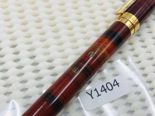Y1404 S.  T.  Dupont Fountain Pen LAQUE DE CHINE 18K Gold 750 3