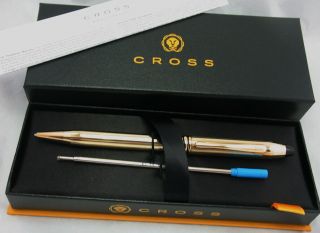 Fathers Day Cross Townsend 10k Gold F Ball Point Pen 23k 702tw Usa