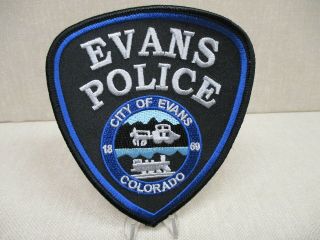 Evans,  Co Police Department Patch,  Satge Coack,  Train