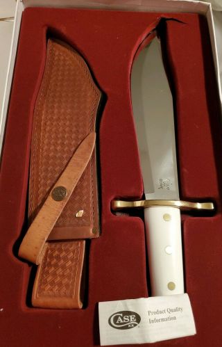 Wr Case White Synthetic Bowie Knife 2000 Knives