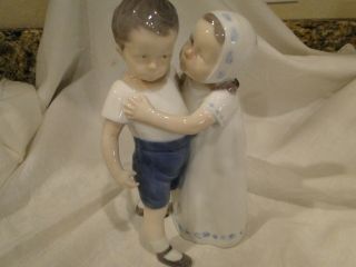 Bing & Grohdahl Figurine 1614 Love Refused,  Exc.  Cond.  7 " Tall