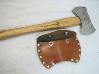 Marbles Outdoors Double Bit Axe Head Hatchet Camping Tool Hunting,  Sheath 9db