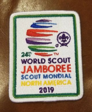 Rare Set 2019 World Scout Jamboree Medical Services Patches And Neckerchief 8