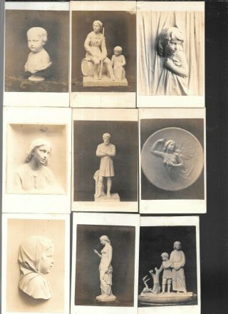 26 Erastus D Palmer 1860 Dated Cdv Photo Of His Marble Sculpture $3 Ea