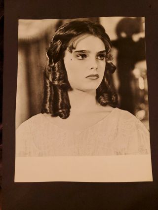 Brooke Shields,  Vintage Rare 8x10 1970 