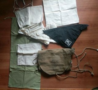 1940s Boy Scout Uniform w/ Sash Patches Badges Matches Canteen First Aid B.  S.  A 7