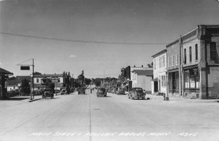 Pelican Rapids Minnesota Main Street Real Photo Vintage Postcard Jh230508
