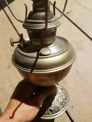 Smaller Bradley Hubbard Oil Lamp 1800s