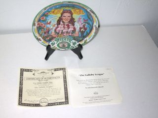 Knowles Musical Wizard Of Oz Plate The Lullabye League With