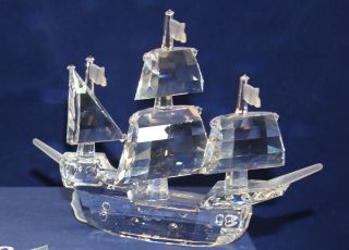 Swarovski Crystal Figurine 162882 Ln Box Santa Maria