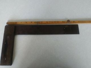 Vintage 12 inch Stanley No.  20 Tri Square tool 4