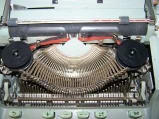 1960s Hermes 3000 Typewriter with Case - 3