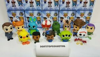 Funko Mystery Minis Toy Story 4 Complete Set - Includes: Rex,  Benson,  And More.