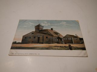 1914 Postcard: Life Saving Station - Biddeford Poll,  Maine