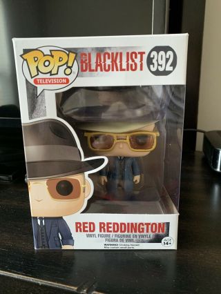Pop Television The Blacklist Red Reddington 392 Vinyl Figure Funko