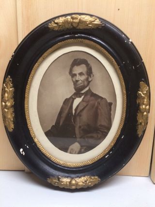 Abraham Abe Lincoln Photo 1864 From Life By M B Brady Civil War Antique Frame