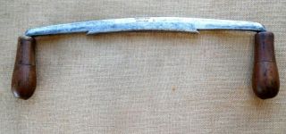 Vintage Drawknife Draw Knife Carpenter 