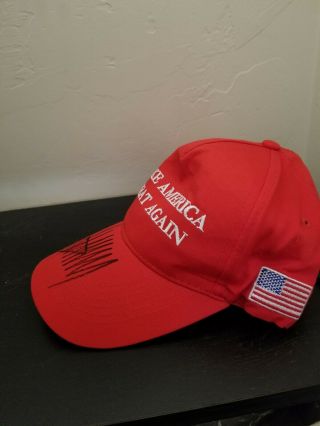 President Donald Trump Signed Make America Great Again Hat Autograph 2