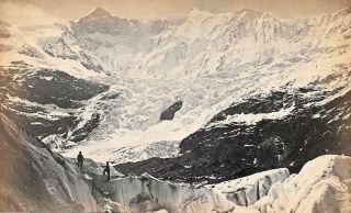 PHOTO ALBUM 1870 - 1889 VOYAGES To ETERNAL SNOWLANDS CABINET CDV CLIMBERS 11