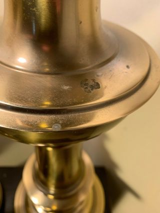 2 Vintage Stiffel Brass Table Lamps 30 