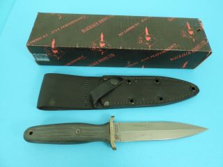 Blackjack Knives,  Made In Usa,  A2a Applegate Fairbairn S/n Dagger,  C.  1980 - 90’s