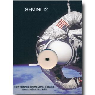 Gemini 12 Flown Heatshield Fragment Presentation