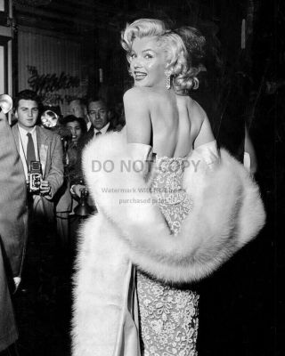 Marilyn Monroe Iconic Sex Symbol & Actress - 8x10 Publicity Photo (sp181)