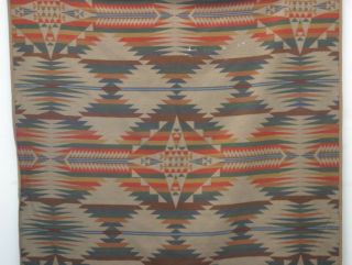 Pendleton Beaver State Wool Camp Blanket Falcon Cove 64x77 Queen 1970s Charity