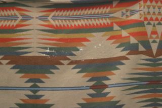 Pendleton Beaver State Wool Camp Blanket Falcon Cove 64x77 Queen 1970s Charity 4