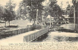 Long Point Picnic,  Chautauqua Lake,  N.  Y. ,  1906