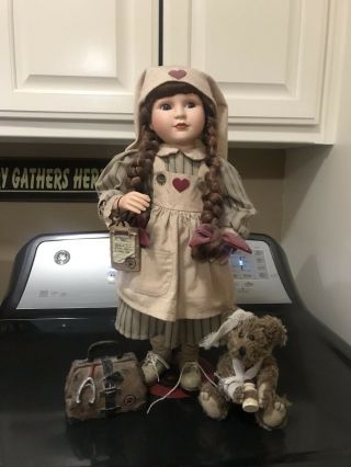 Boyds Bears And Friends Porcelin Dolls
