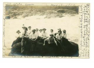Gallaudet College Students At Camp Gallaudet Great Falls Washington,  Dc Pm 1907