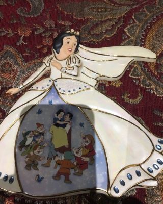 Bradrord Exchange Disney Visions of Enchantment,  Snow White “Happily Ever After” 3