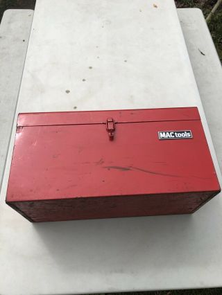 Vintage Mac Tools Tool Box With Tray M820u H2 Usa