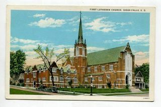 First Lutheran Church,  Sioux Falls,  Sd -