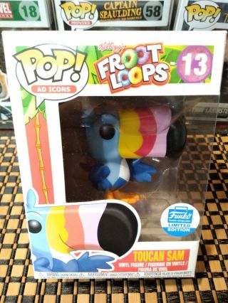 Funko Pop Ad Icons Froot Loops Toucan Sam 13 Funko - Shop Exclusive