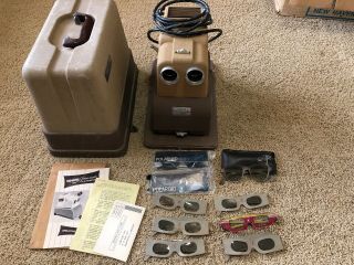View - Master Stereomatic 500 3d Projector Complete In
