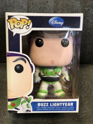 Funko Pop Giant 9 Inch Buzz Lightyear Retired Rare Toy Story Box In Great Shape