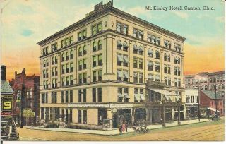 Mc Kinley Hotel,  Canton,  Ohio (mailed In 1912)