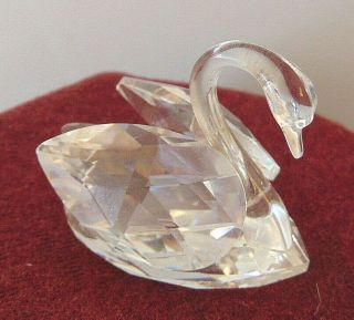 And Perfect Swarovski Swan,  2 Inches Long 1,  1/2 Inches,  Tall Swan