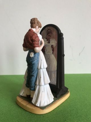 Gorham Limited Norman Rockwell Saturday Evening Post “the Prom Dress” Figurine